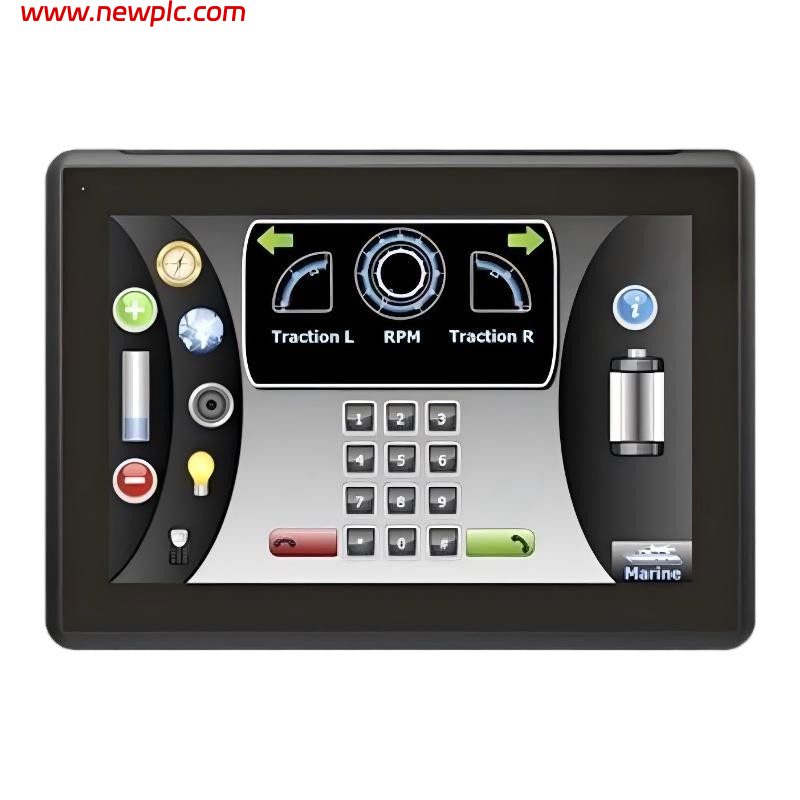 ABB  PP875M 3BSE092982R1 Panel 800 Operator Panel (HMI / Touch Panel – Standard Black Series)