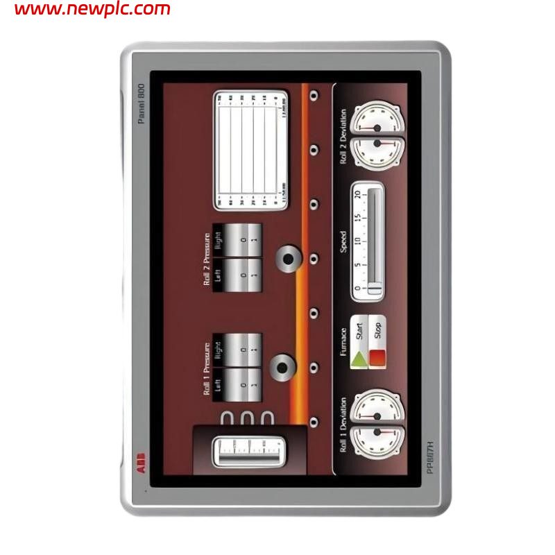 ABB PP887H 3BSE092986R1 Panel 800 Rugged High Brightness Operator Panel (HMI / Touch Panel)