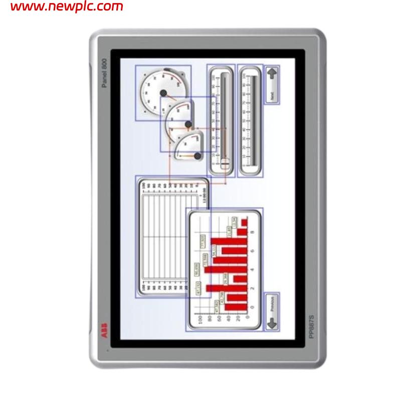 ABB PP887S 3BSE092987R1 Panel 800 Rugged Sealed Operator Panel