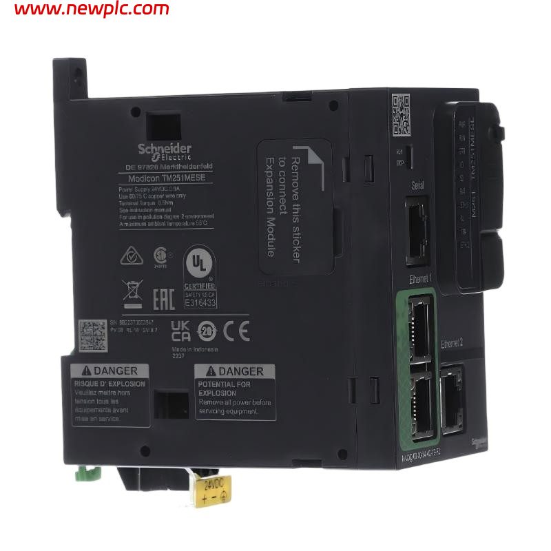 Schneider TM251MESE Modicon M251 Logic Controller (Compact PLC) Schneider TM251MESE Modicon M251 Logic Controller (Compact PLC)