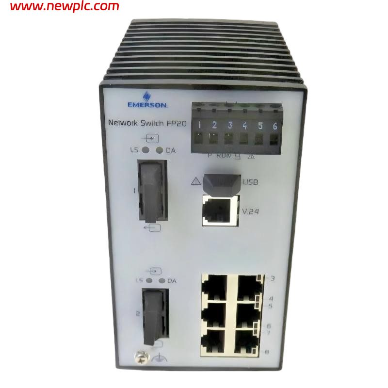 Emerson VE6014P2 Ethernet Communication / Network Module Emerson VE6014P2 Ethernet Communication / Network Module