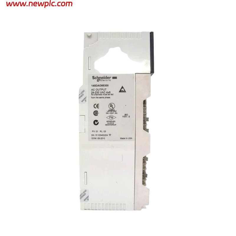 Schneider 140DAO85300 AC Discrete Output Module Schneider 140DAO85300 AC Discrete Output Module