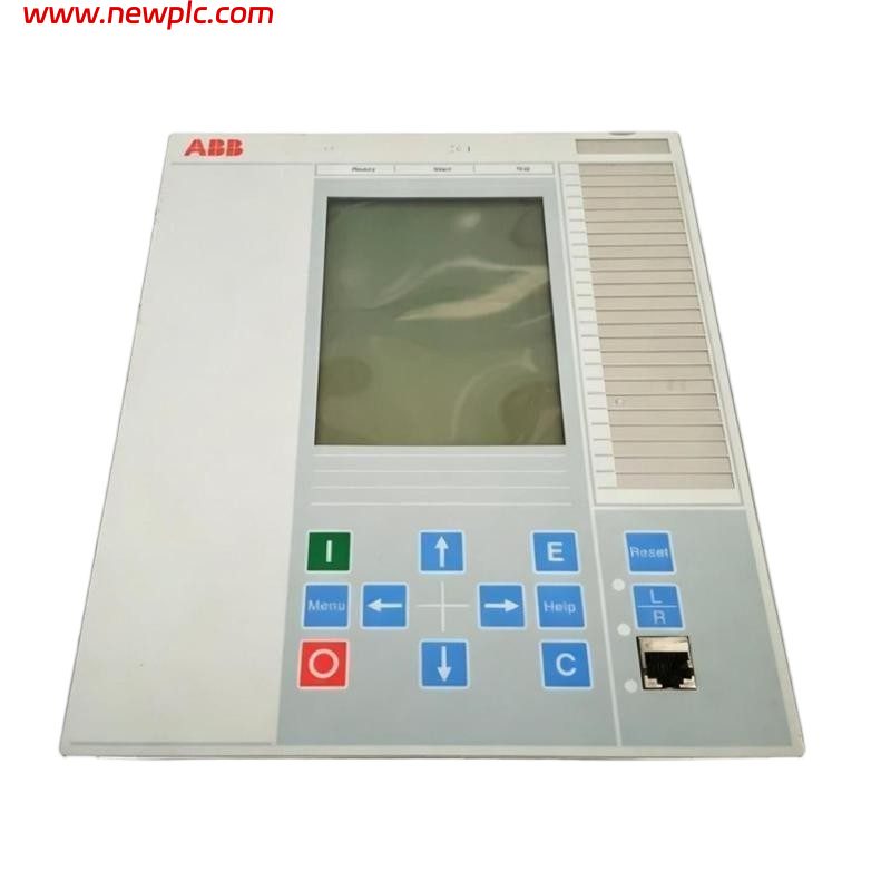 ABB REC670 1MRK000008-LB Bay Control Display Panel (HMI)