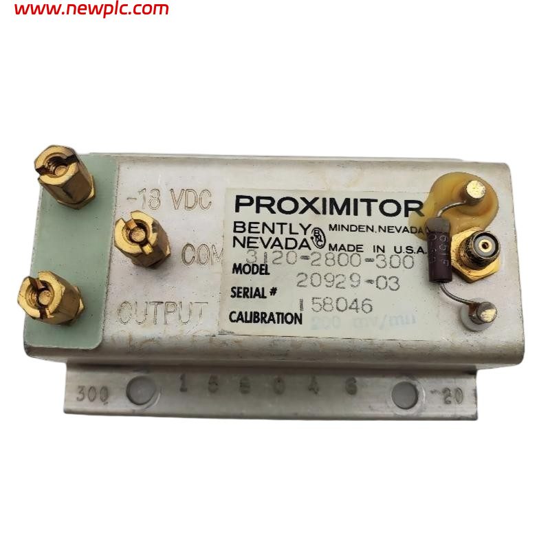 Bently Nevada 3120-2800-300 Proximitor® Proximity Sensor / Signal Conditioner