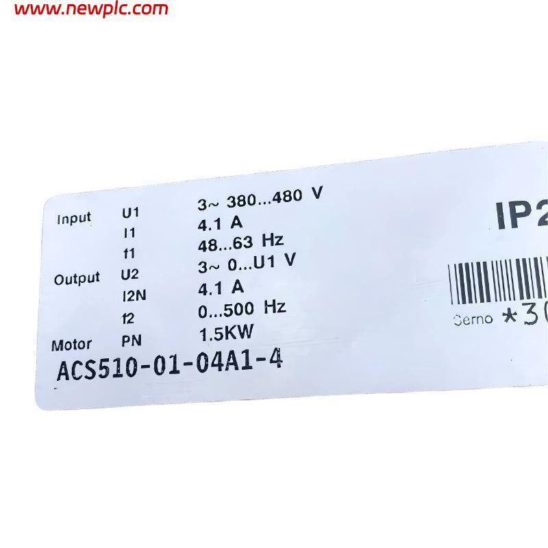 ABB ACS510-01-04A1-4 3ABD00015742-D Low Voltage AC Drive ABB ACS510-01-04A1-4 3ABD00015742-D Low Voltage AC Drive