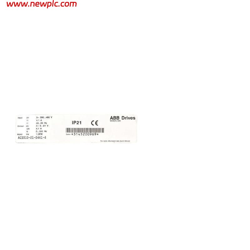 ABB ACS510-01-04A1-4 3ABD00015742-S Low Voltage AC Drive ABB ACS510-01-04A1-4 3ABD00015742-S Low Voltage AC Drive