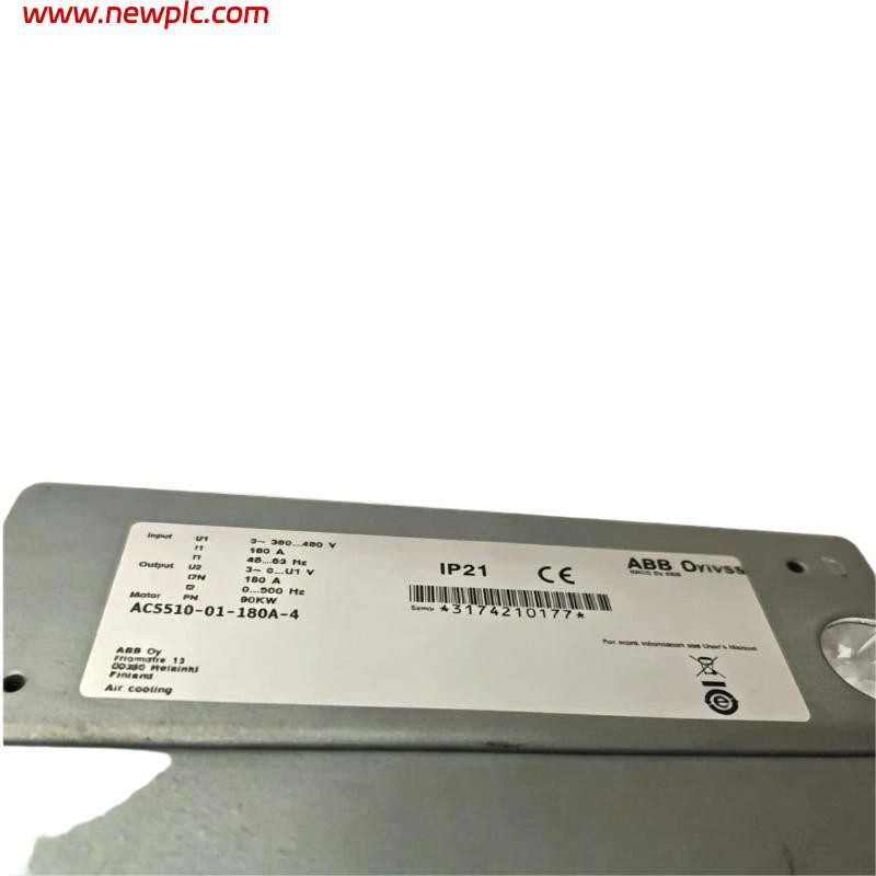 ABB ACS510-01-180A-4 3ABD00015757-D Low Voltage AC Drive