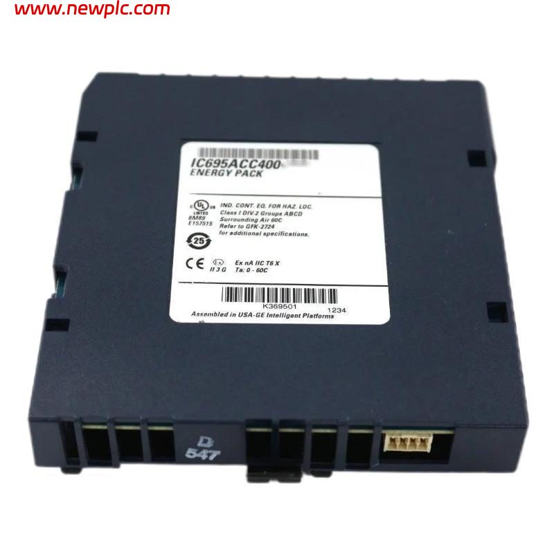 GE IC695ACC400-AA CPU Energy Pack Module GE IC695ACC400-AA CPU Energy Pack Module