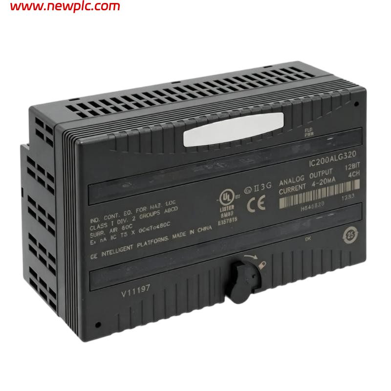 GE IC200ALG320B Analog Current Output Module GE IC200ALG320B Analog Current Output Module