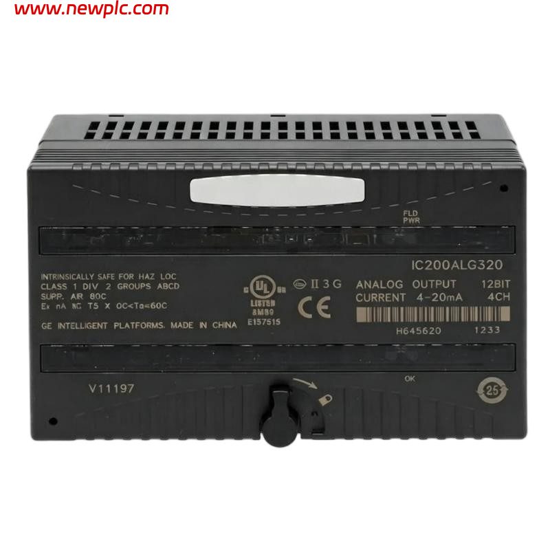 GE IC200ALG320B Analog Current Output Module