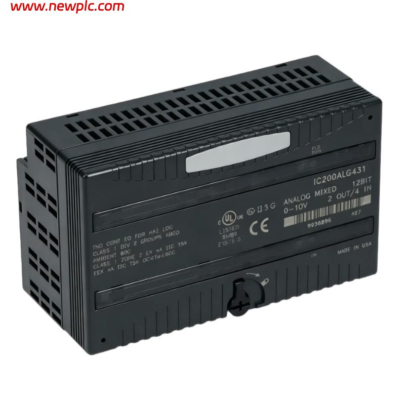 GE IC200ALG430F Analog Mixed I/O Module GE IC200ALG430F Analog Mixed I/O Module