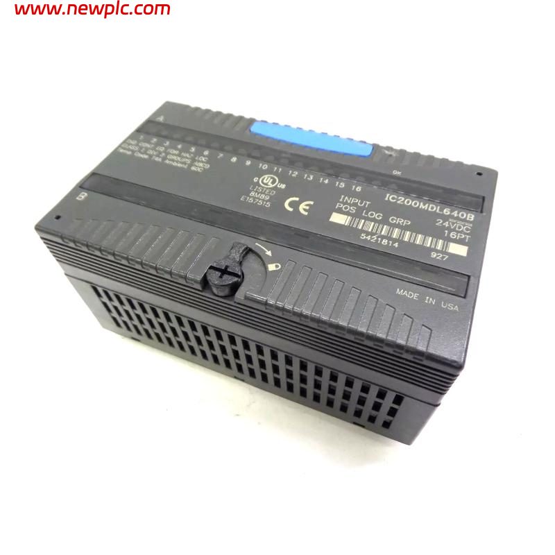 GE IC200MDL640J Discrete DC Input Module GE IC200MDL640J Discrete DC Input Module