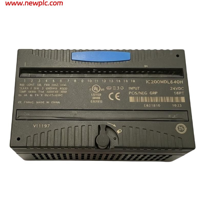 GE IC200MDL640H Discrete Input Module
