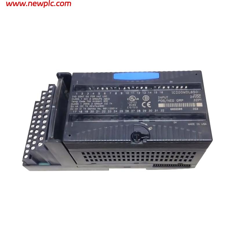 GE IC200MDL650J Discrete DC Input Module