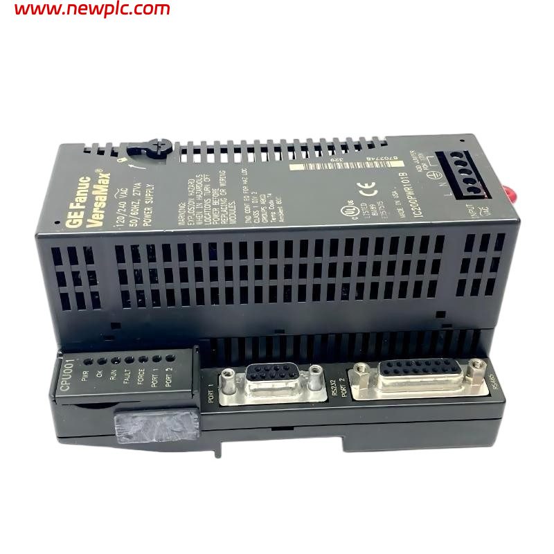 GE IC200PWR101B AC Power Supply Module GE IC200PWR101B AC Power Supply Module