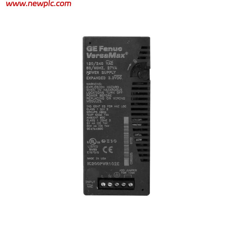 GE IC200PWR102E Expanded AC Power Supply Module