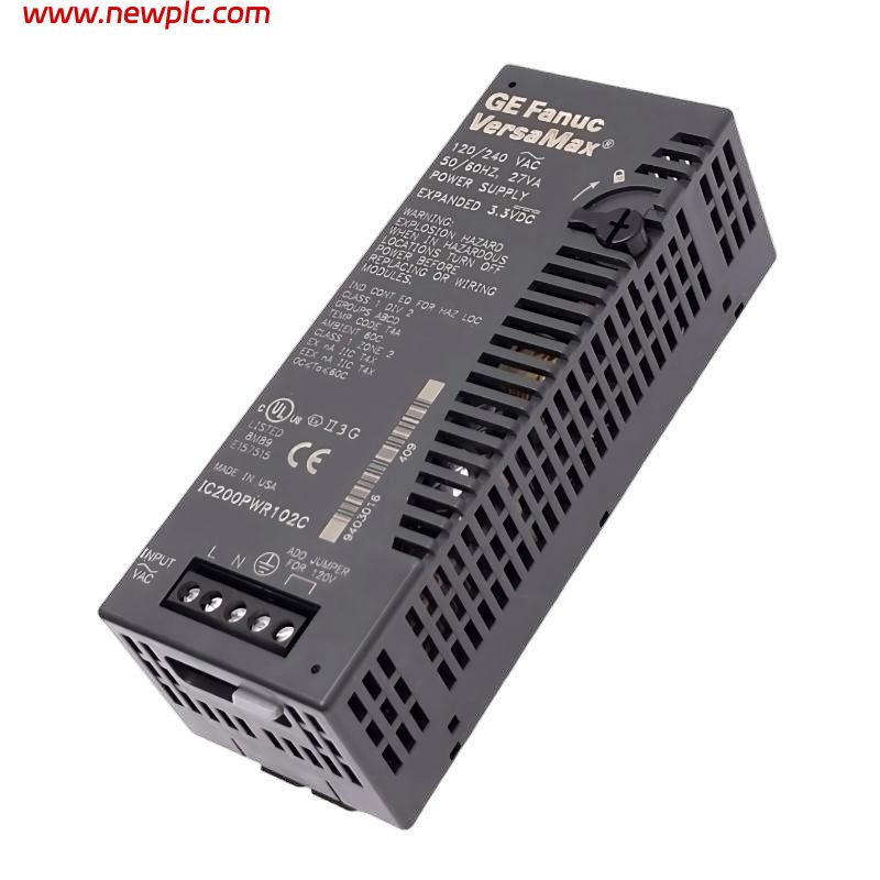 GE IC200PWR102C Expanded AC Power Supply Module