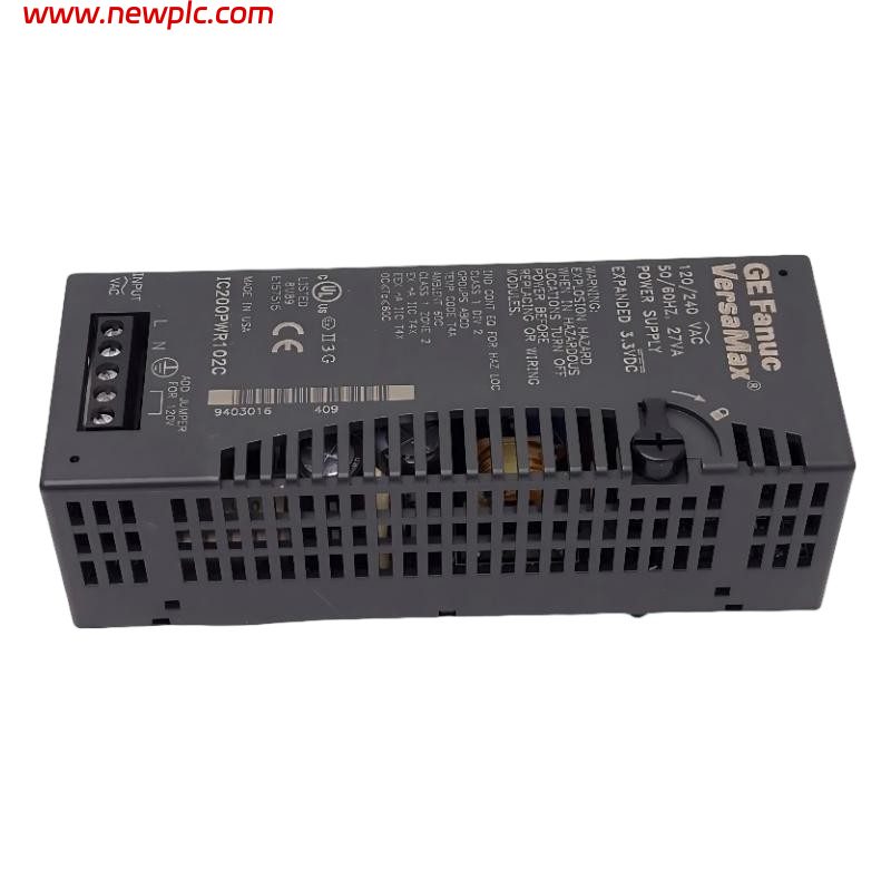 GE IC200PWR102C Expanded AC Power Supply Module