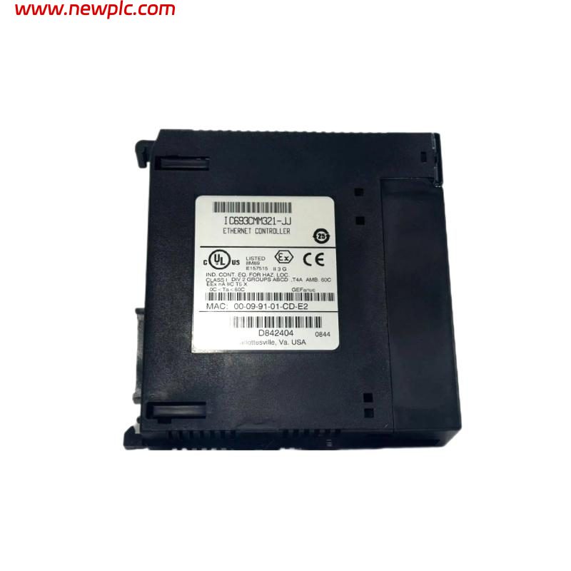GE IC693CMM321-JJ Ethernet TCP/IP Interface Module GE IC693CMM321-JJ Ethernet TCP/IP Interface Module