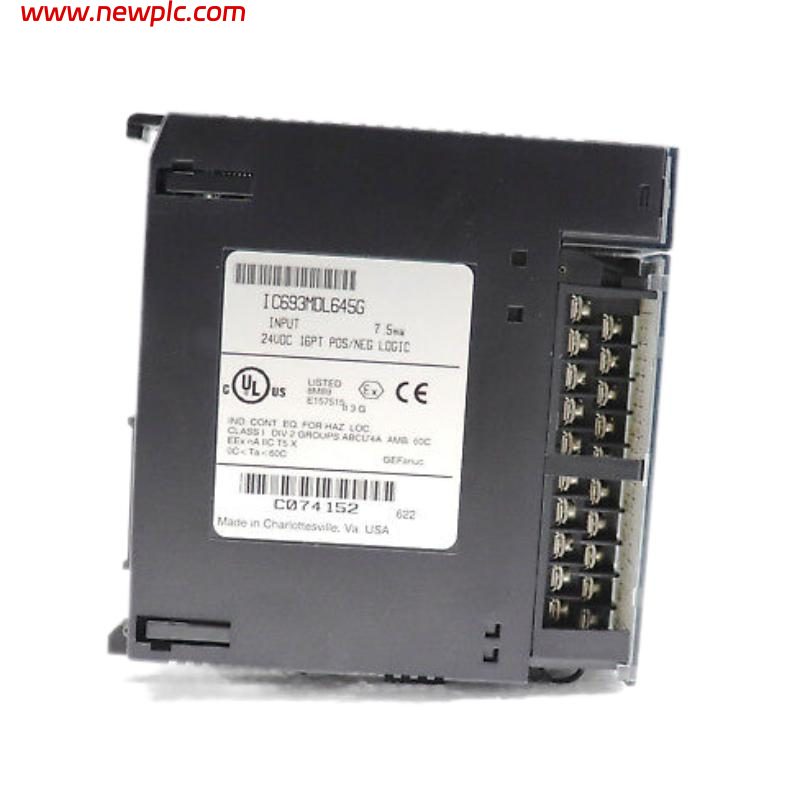 GE IC693MDL645G DC Positive/Negative Logic Input Module
