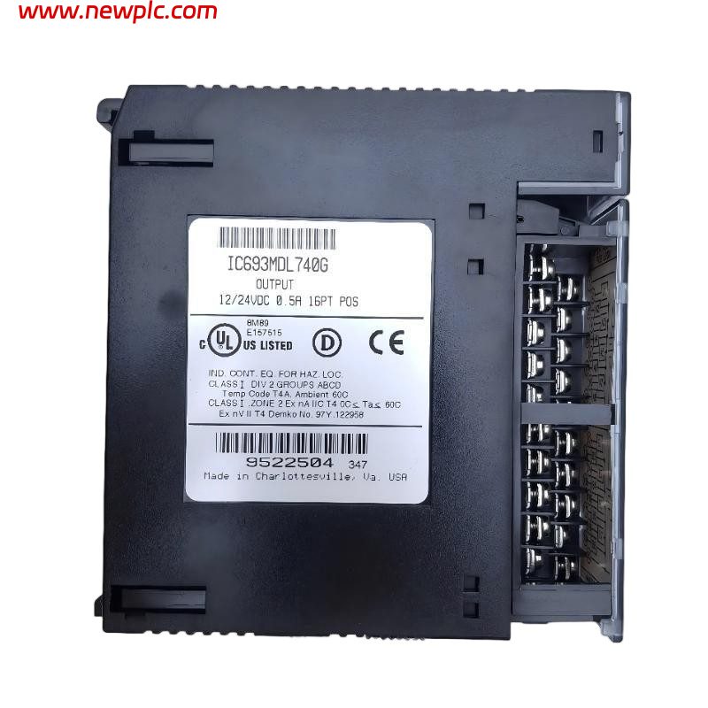 GE IC693MDL740G Discrete DC Output Module GE IC693MDL740G Discrete DC Output Module