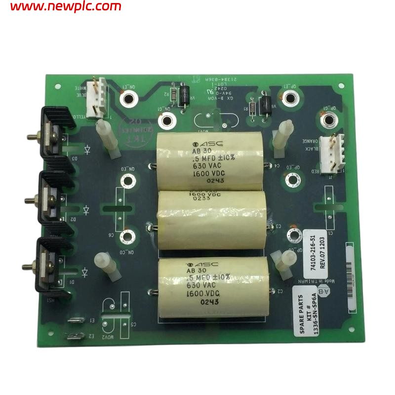 Allen Bradley 1336-SN-SP6A Inverter Snubber PCB