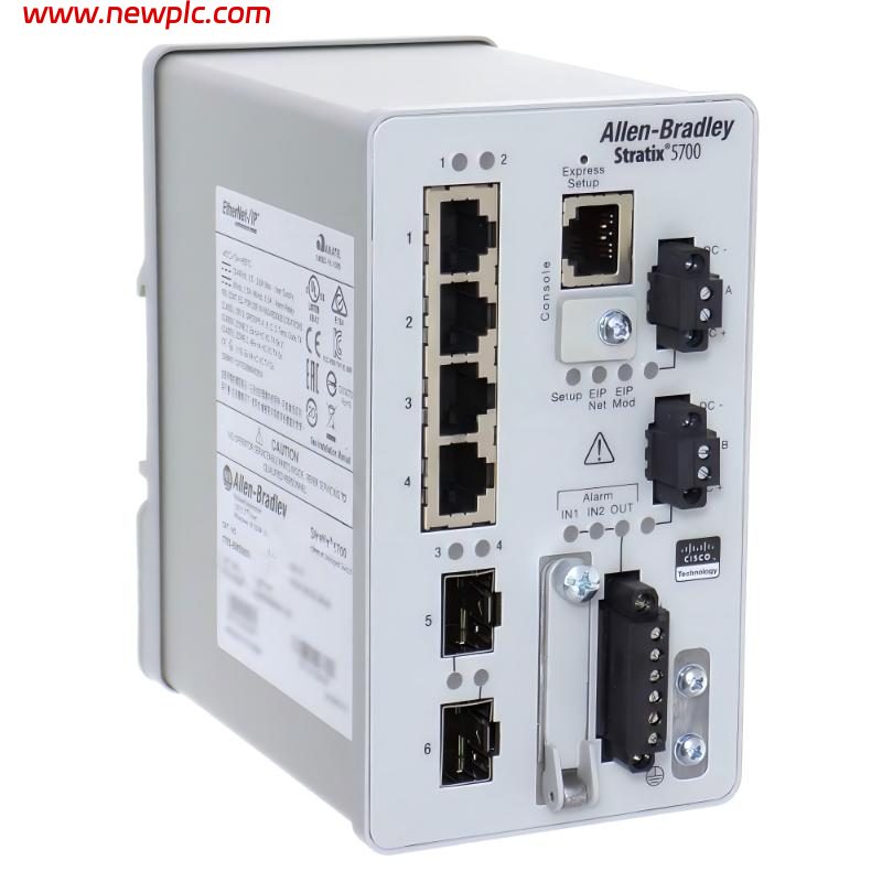 Allen Bradley 1783-BMS06SGA Managed Ethernet Switch Allen Bradley 1783-BMS06SGA Managed Ethernet Switch