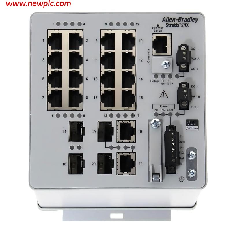 Allen Bradley 1783-BMS20CGN Managed Industrial Ethernet Switch Allen Bradley 1783-BMS20CGN Managed Industrial Ethernet Switch