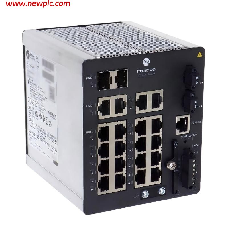 Allen Bradley 1783-CMS20DB Managed Industrial Ethernet Switch Allen Bradley 1783-CMS20DB Managed Industrial Ethernet Switch