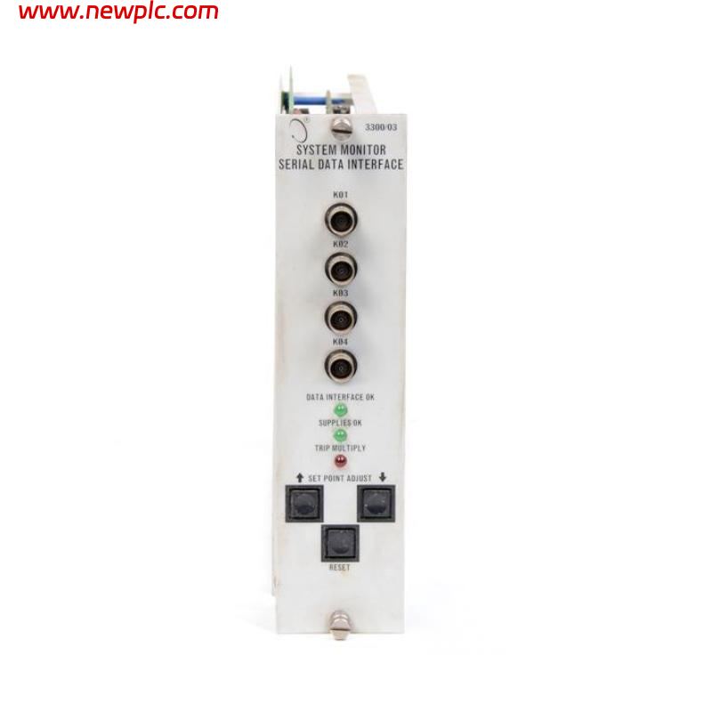 Bently Nevada 3300/03-01-01 System Monitor Module Bently Nevada 3300/03-01-01 System Monitor Module