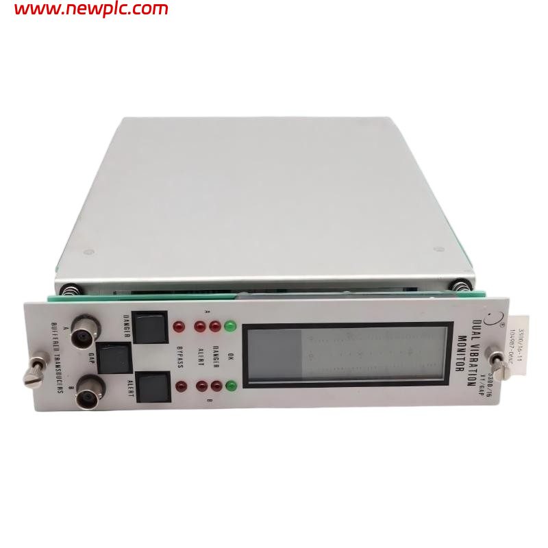 Bently Nevada 3300/16-11-01-02-00-02-00 XY/GAP Dual Vibration Monitor Bently Nevada 3300/16-11-01-02-00-02-00 XY/GAP Dual Vibration Monitor