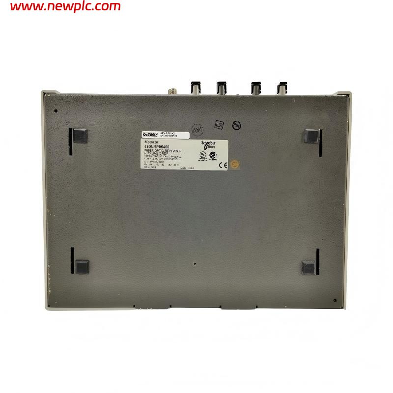 Schneider 490NRP95400 Remote I/O (RIO) Fiber Optic Drop Module