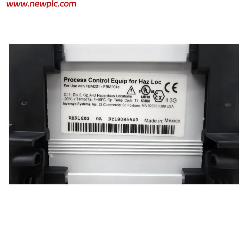 Foxboro FBM201 RH916XG Field Terminal Assembly – Compression Type Foxboro FBM201 RH916XG Field Terminal Assembly – Compression Type