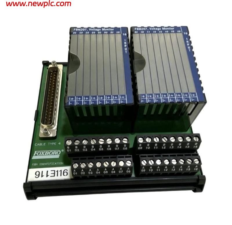 Foxboro FBM207 P0916PH Voltage Monitor Input Field Terminal Assembly