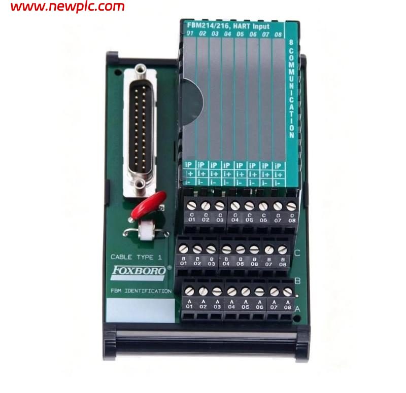 Foxboro FBM216 P0916BX HART Communication Input Interface Module / Termination Assembly
