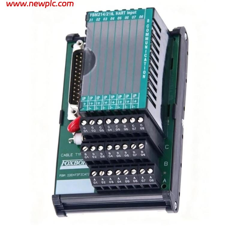 Foxboro FBM216 P0916BX HART Communication Input Interface Module / Termination Assembly Foxboro FBM216 P0916BX HART Communication Input Interface Module / Termination Assembly