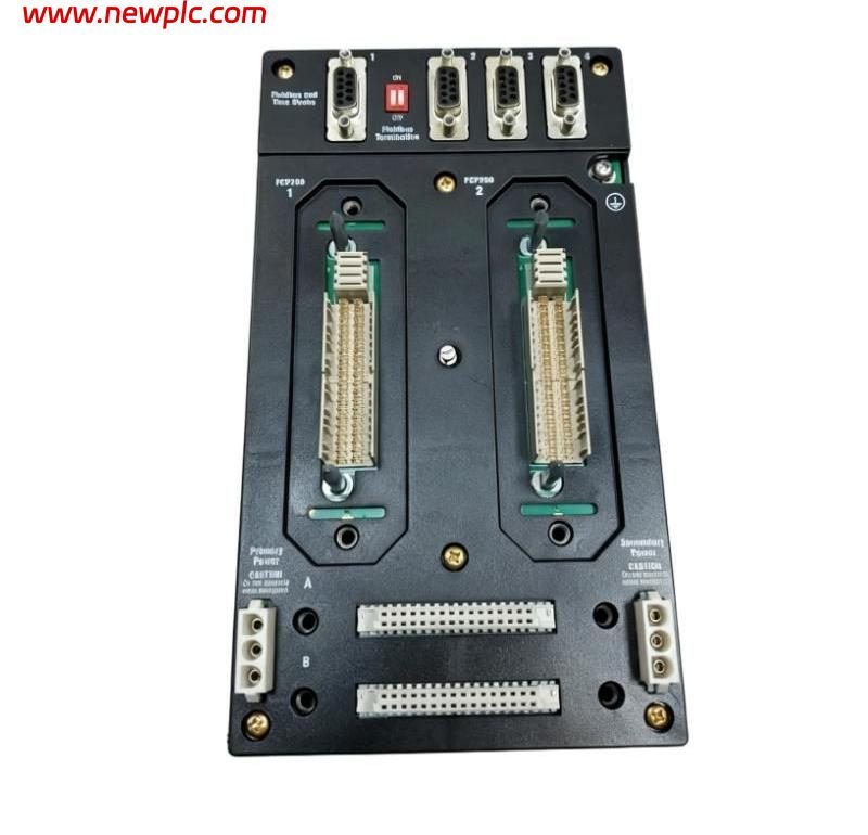 Foxboro FCP280 RH924YL Standard Horizontal-Mounted Baseplate