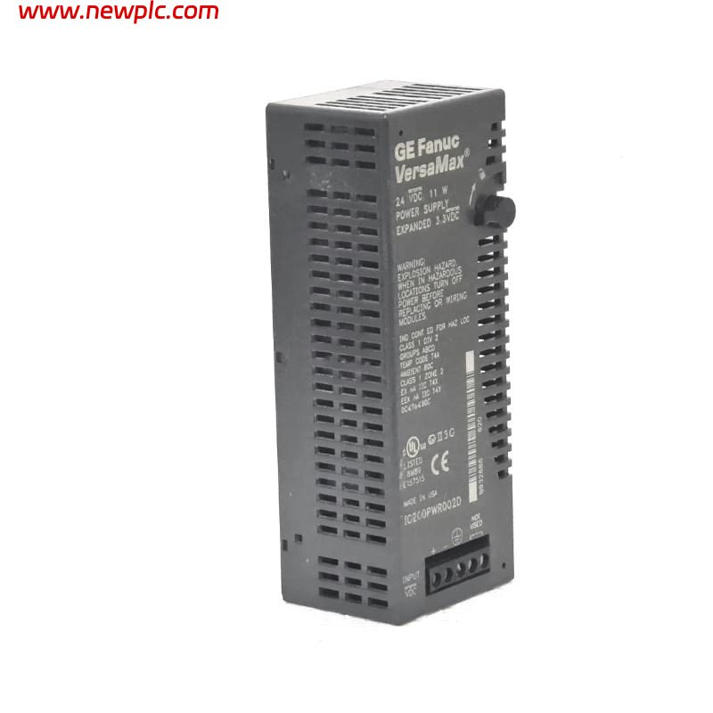 GE IC200PWR002E Expanded DC Power Supply Module GE IC200PWR002E Expanded DC Power Supply Module