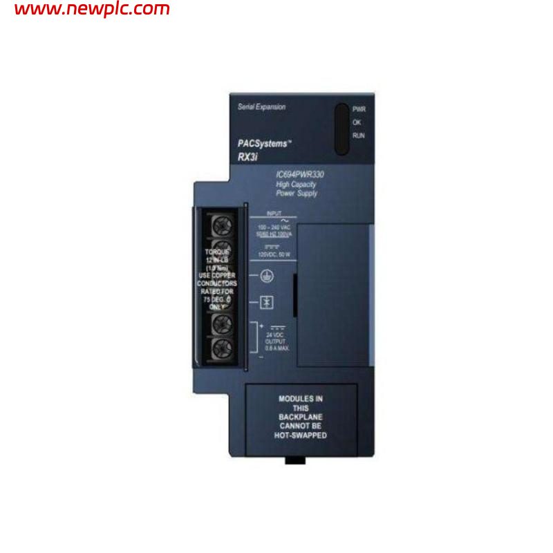 GE IC694PWR321B Expansion Power Supply Module