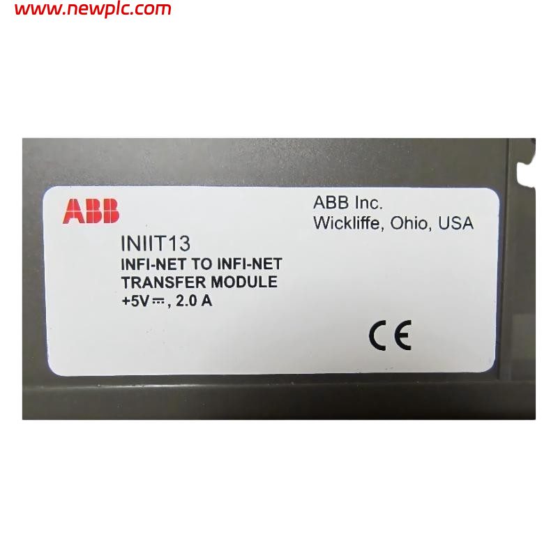 ABB Bailey INIIT13 Infi-Net to Infi-Net Transfer Module ABB Bailey INIIT13 Infi-Net to Infi-Net Transfer Module