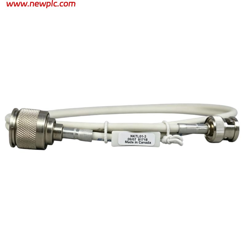 ABB Bailey NKTL01-3 Coaxial Termination / Adapter Cable ABB Bailey NKTL01-3 Coaxial Termination / Adapter Cable
