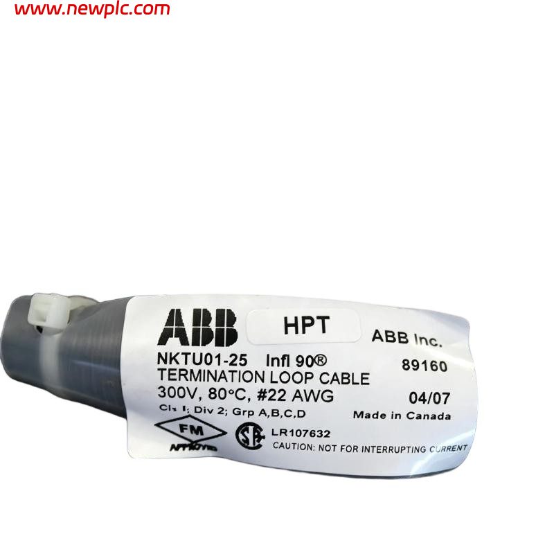 ABB Bailey NKTU01-25 I/O Module to Termination Unit Cable ABB Bailey NKTU01-25 I/O Module to Termination Unit Cable