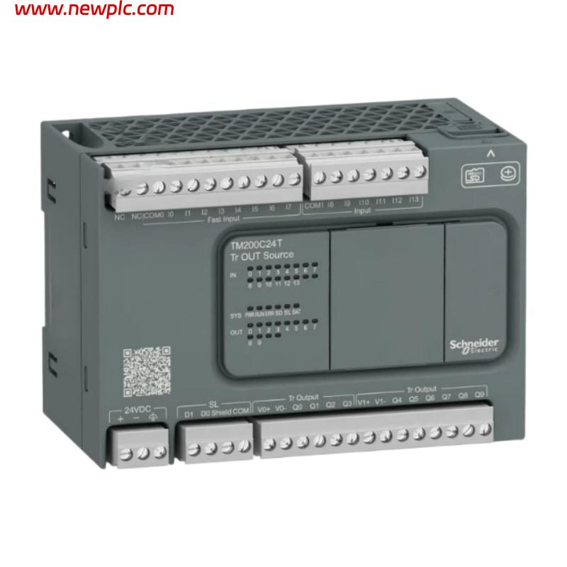 Schneider TM200C24T Compact Logic Controller (PLC)