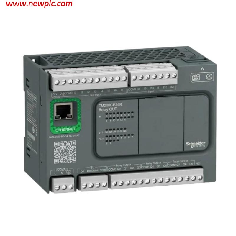 Schneider TM200CE24R Compact Logic Controller (PLC)