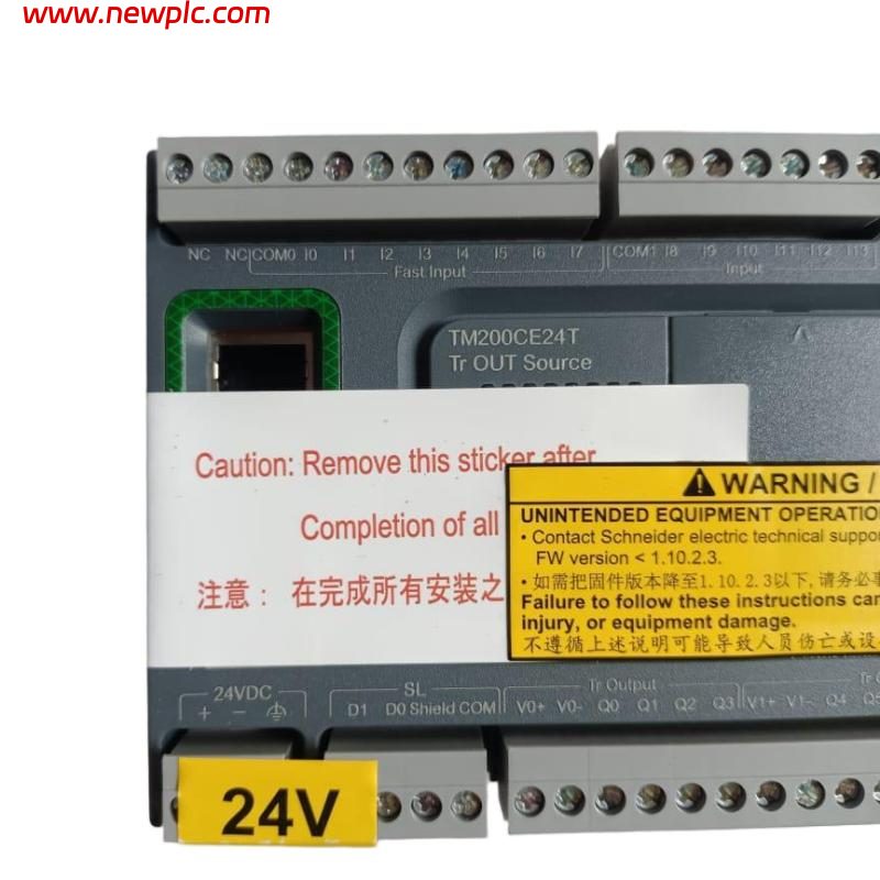Schneider TM200CE24T Compact Logic Controller (PLC) Schneider TM200CE24T Compact Logic Controller (PLC)