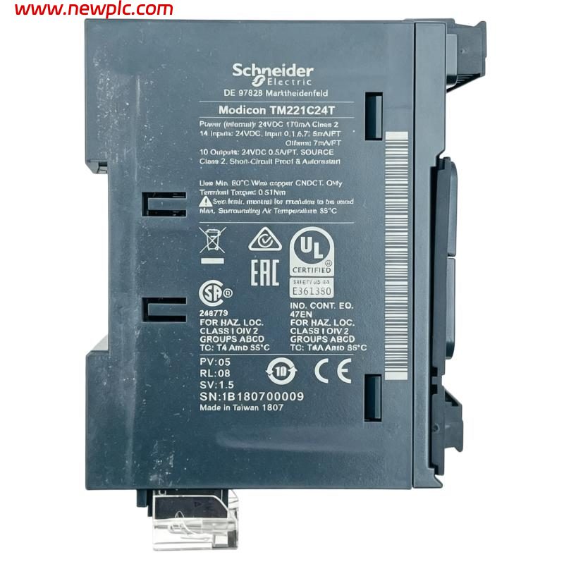 Schneider TM221C24T Compact Logic Controller / PLC Schneider TM221C24T Compact Logic Controller / PLC