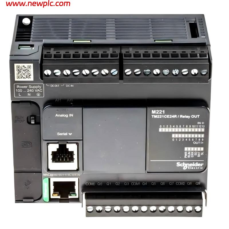 Schneider TM221CE24R Compact Logic Controller / PLC