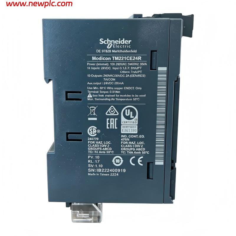 Schneider TM221CE24R Compact Logic Controller / PLC Schneider TM221CE24R Compact Logic Controller / PLC