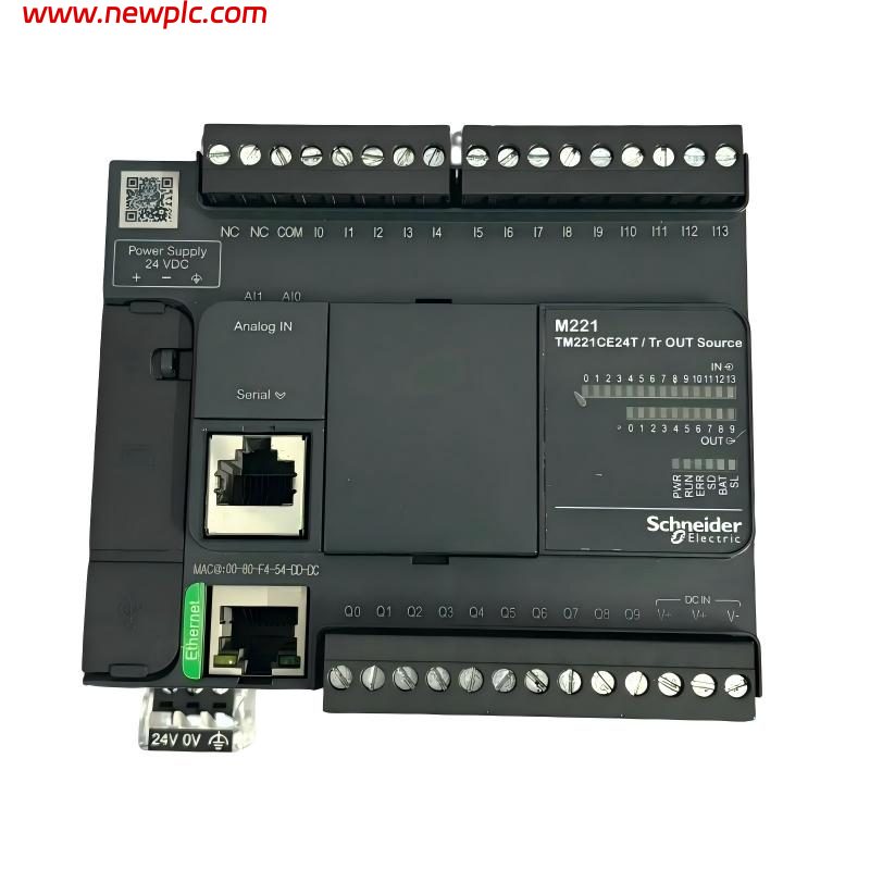 Schneider TM221CE24T Compact Logic Controller / PLC