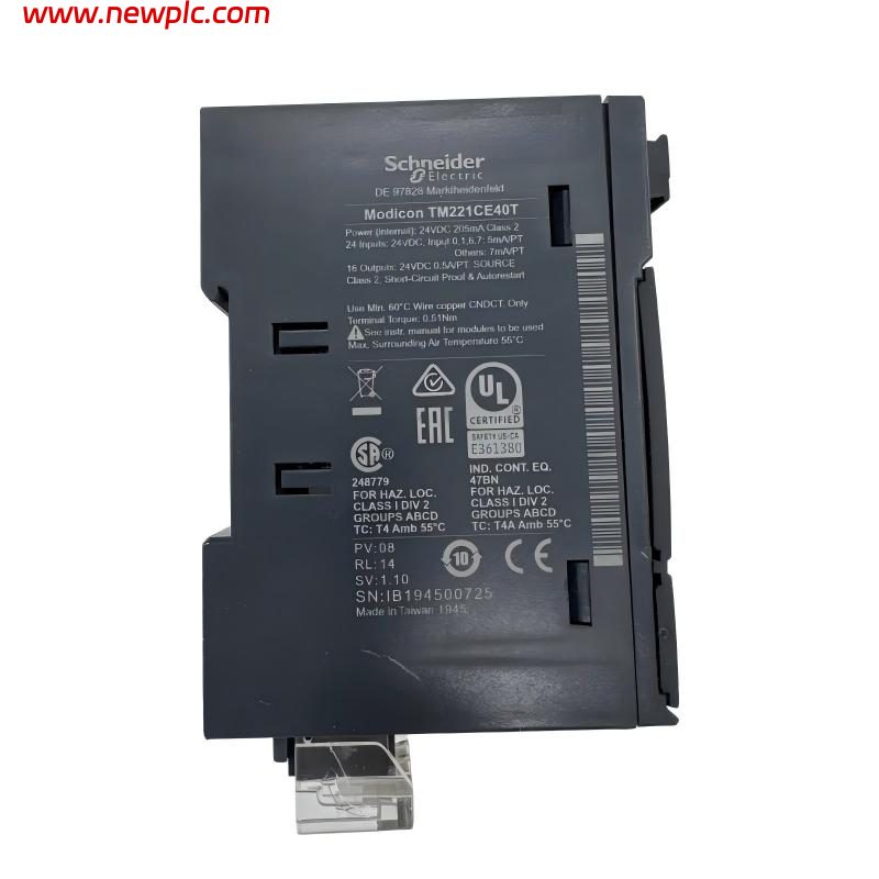 Schneider TM221CE40T Compact Logic Controller / PLC Schneider TM221CE40T Compact Logic Controller / PLC